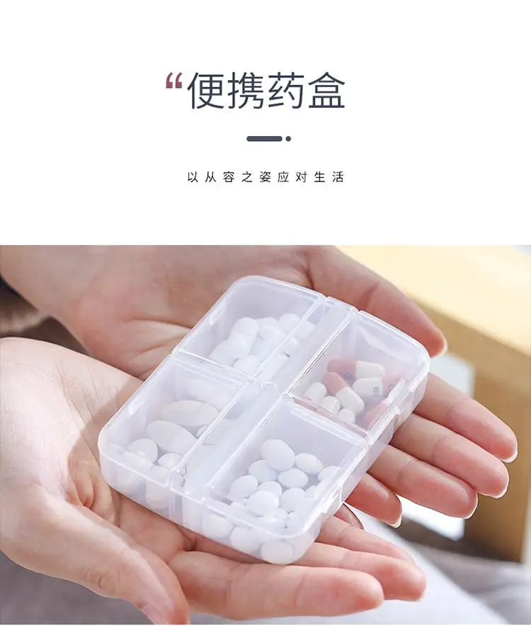 Portable Mini Medicine Box One Week Packing — feature 3