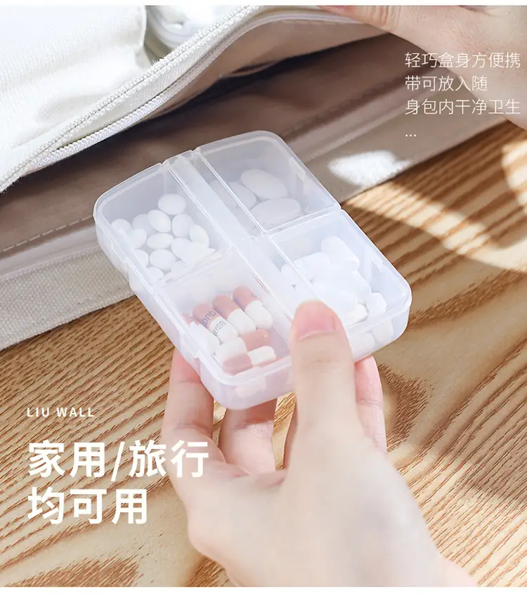 Portable Mini Medicine Box One Week Packing — feature 5