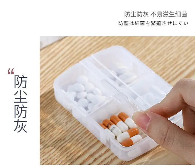 Portable Mini Medicine Box One Week Packing — feature 8