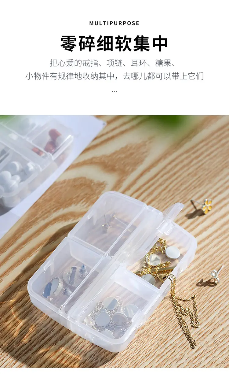 Portable Mini Medicine Box One Week Packing — feature 9