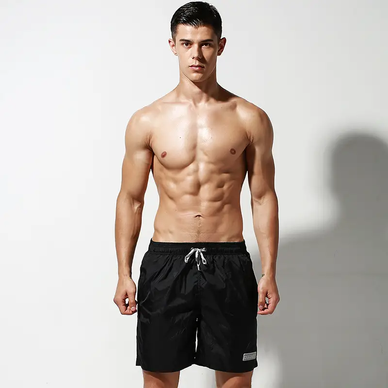 Men's Blue Four Point Beach Shorts S8910 - Image 2