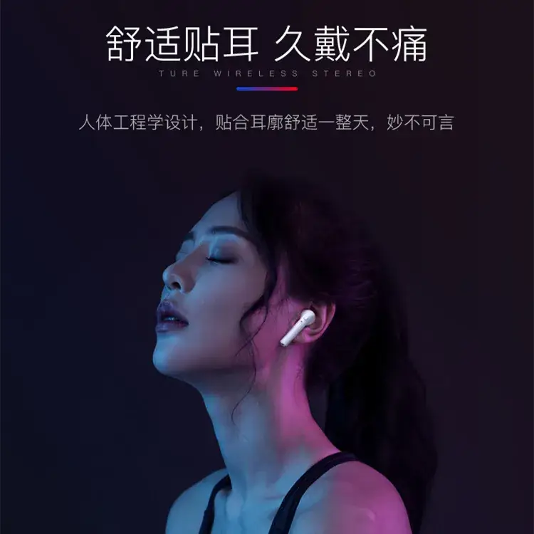 Bluetooth Headset I7S Tws Charging Compartment White - Image 8
