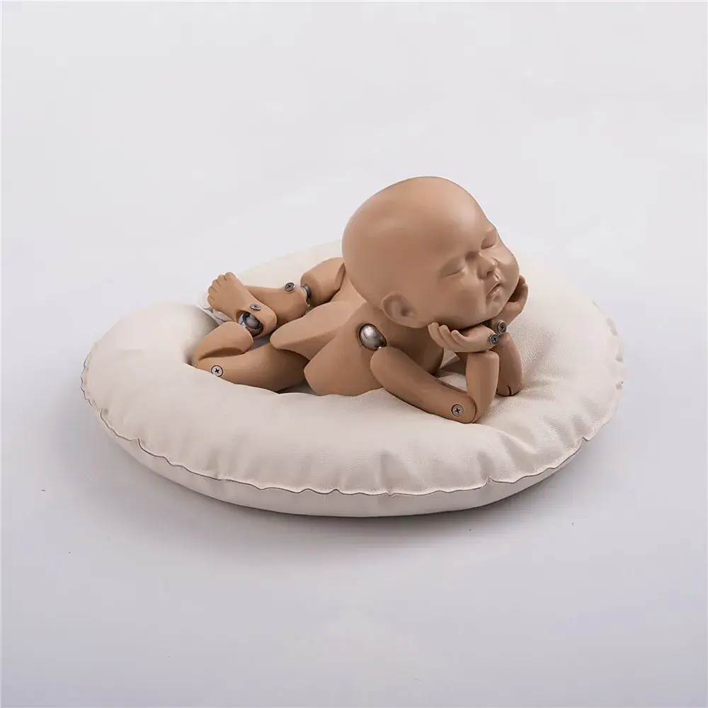C-Shape Baby Photo Pillow 405 White - Image 5