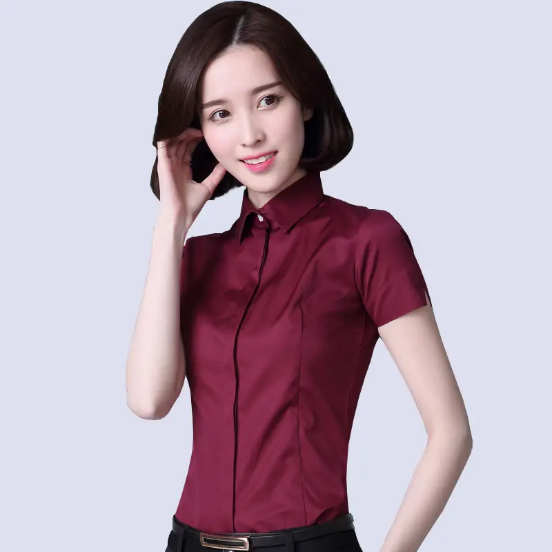 White Slim Fit Korean Style Shirt D2-706 - Image 4