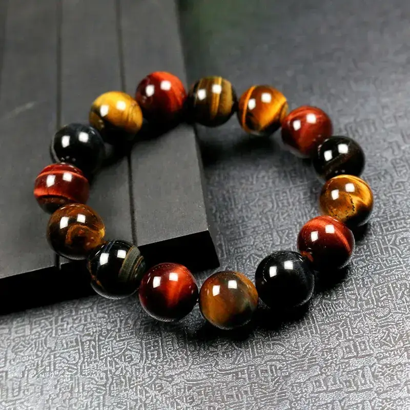 Natural Tiger Eye Bracelet for Men Women - Image 3