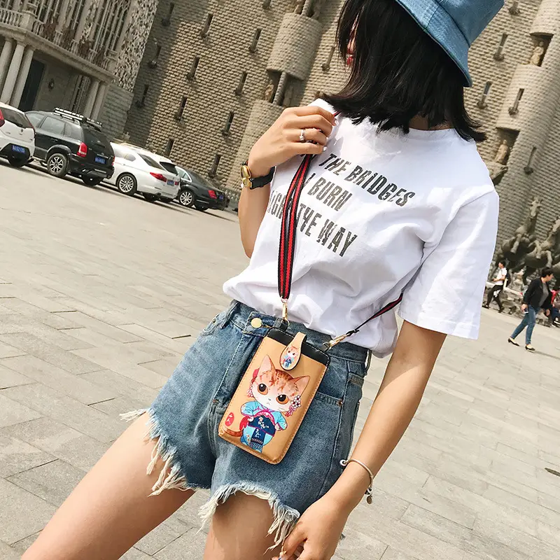 Retro Fox Print Crossbody Bag for Women - Image 5