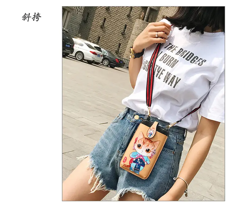 Retro Fox Print Crossbody Bag for Women — feature 14