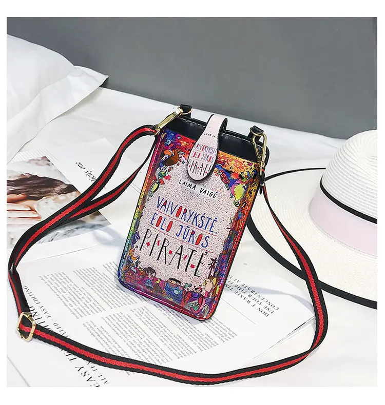 Retro Fox Print Crossbody Bag for Women — feature 17
