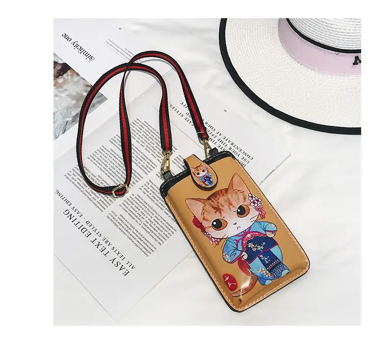 Retro Fox Print Crossbody Bag for Women — feature 18