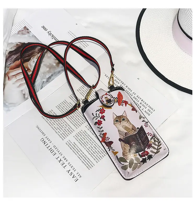 Retro Fox Print Crossbody Bag for Women — feature 23