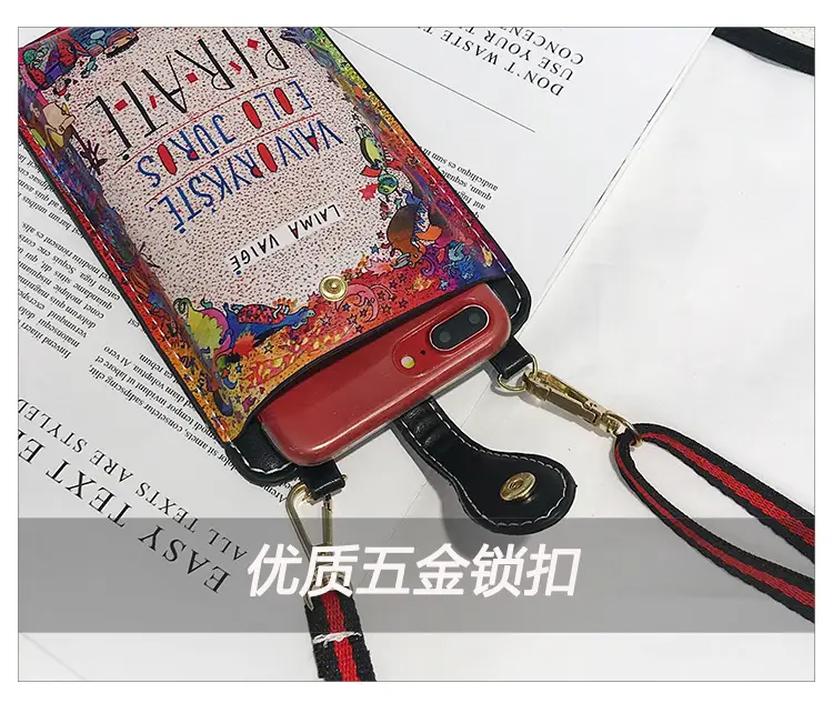 Retro Fox Print Crossbody Bag for Women — feature 9