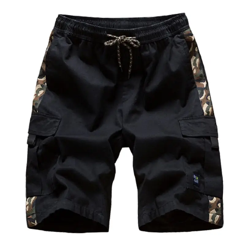 Men Camo Cargo Shorts Large Cotton Casual - Image 6