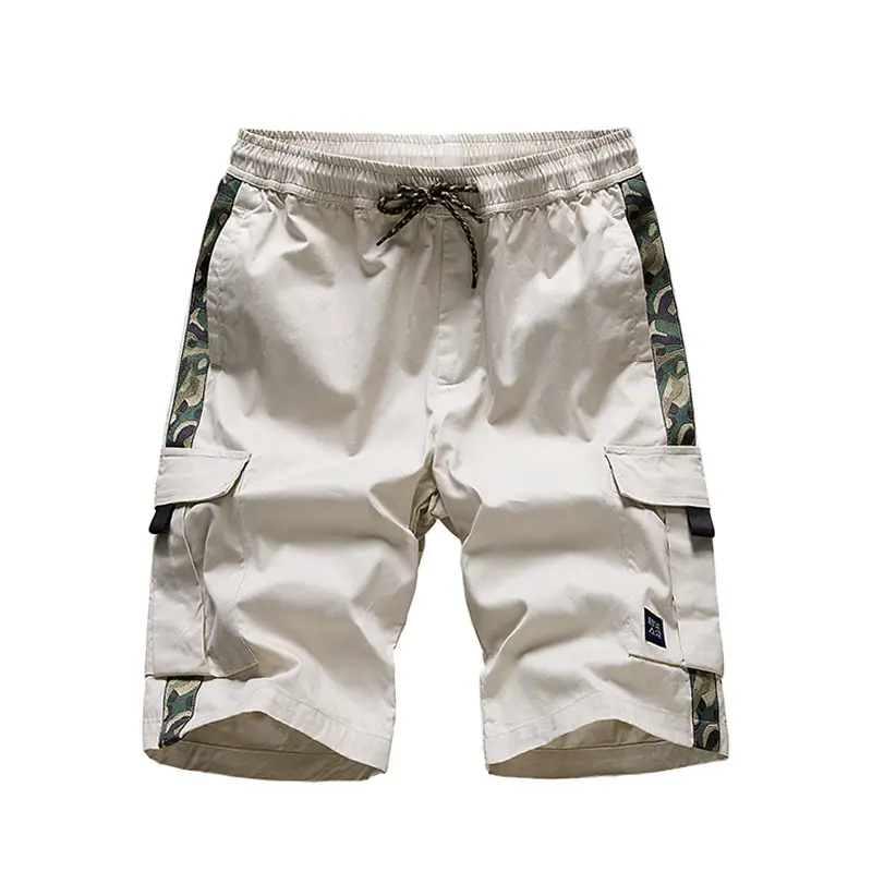 Men Camo Cargo Shorts Large Cotton Casual - Image 3