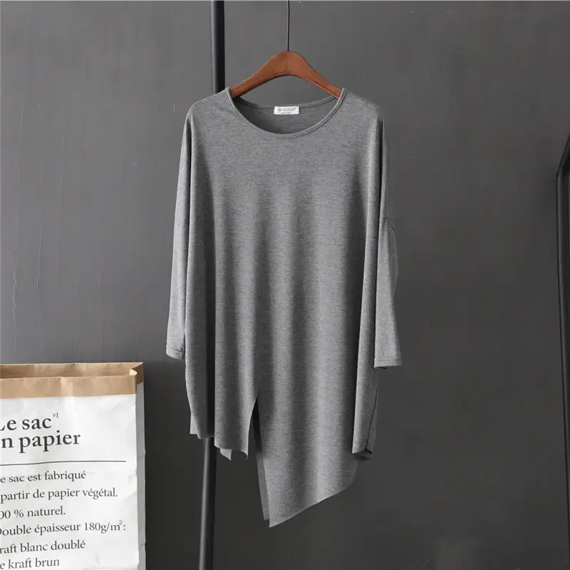 Women Black Draping T-Shirt Set 2025 - Image 3