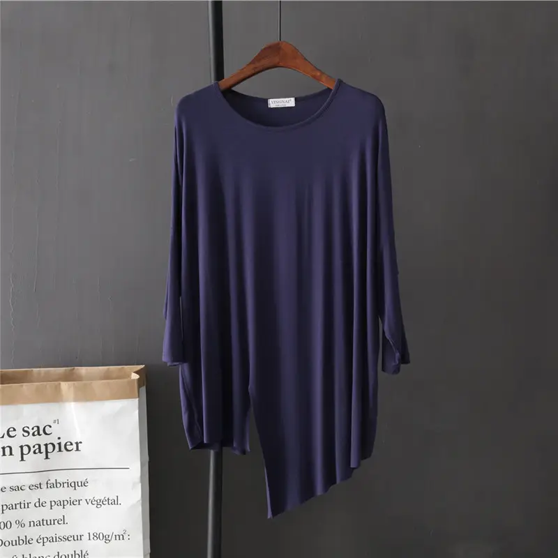 Women Black Draping T-Shirt Set 2025 - Image 5