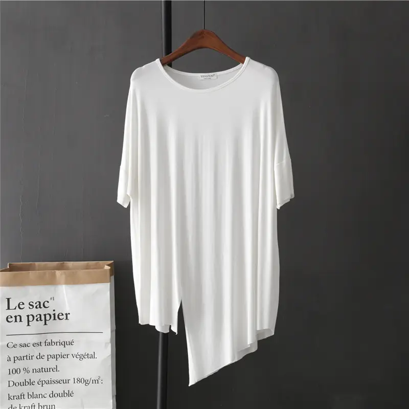Women Black Draping T-Shirt Set 2025 - Image 7