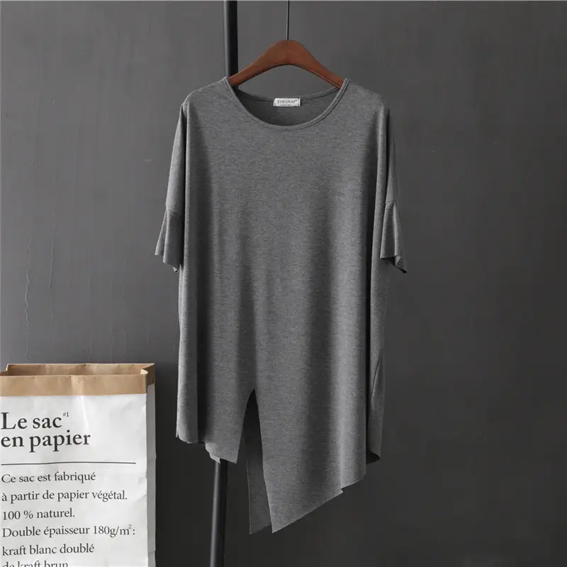 Women Black Draping T-Shirt Set 2025 - Image 9