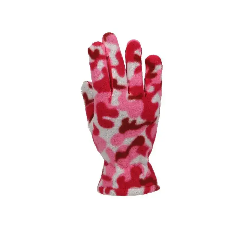 Camouflage Leopard Print Cold Proof Ski Gloves