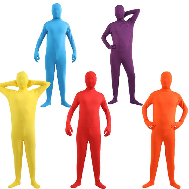 Halloween Adult Male Invisible One Piece Black - Image 15