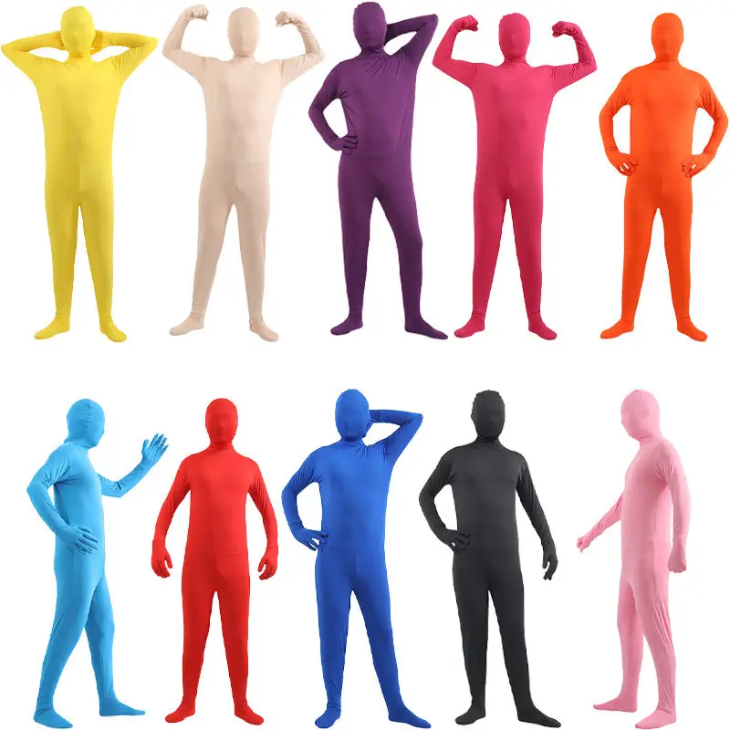 Halloween Adult Male Invisible One Piece Black - Image 17