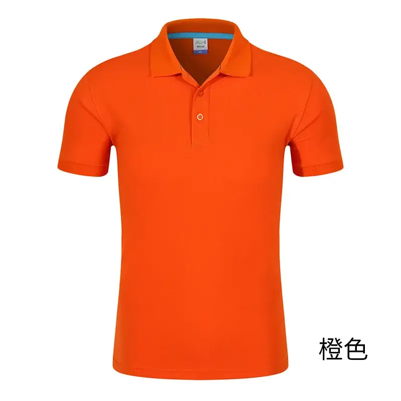 Men Blue Cotton Polo Shirt with Brand Tag - Image 8