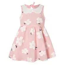 Korean Girls Plaid Checkered Skirt Dress 2024 Spring Summer — feature 3