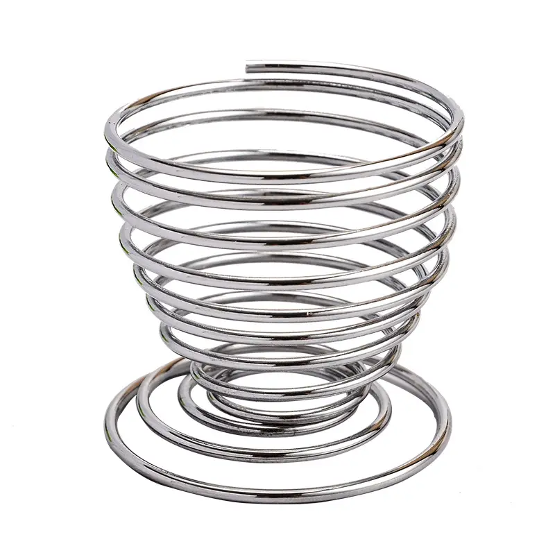Copper Coil Egg Holder for Makeup & Storage - Image 4