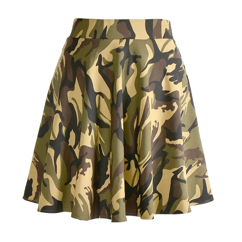 Red Puffy A-Line High Waist Skirt Large - Image 8