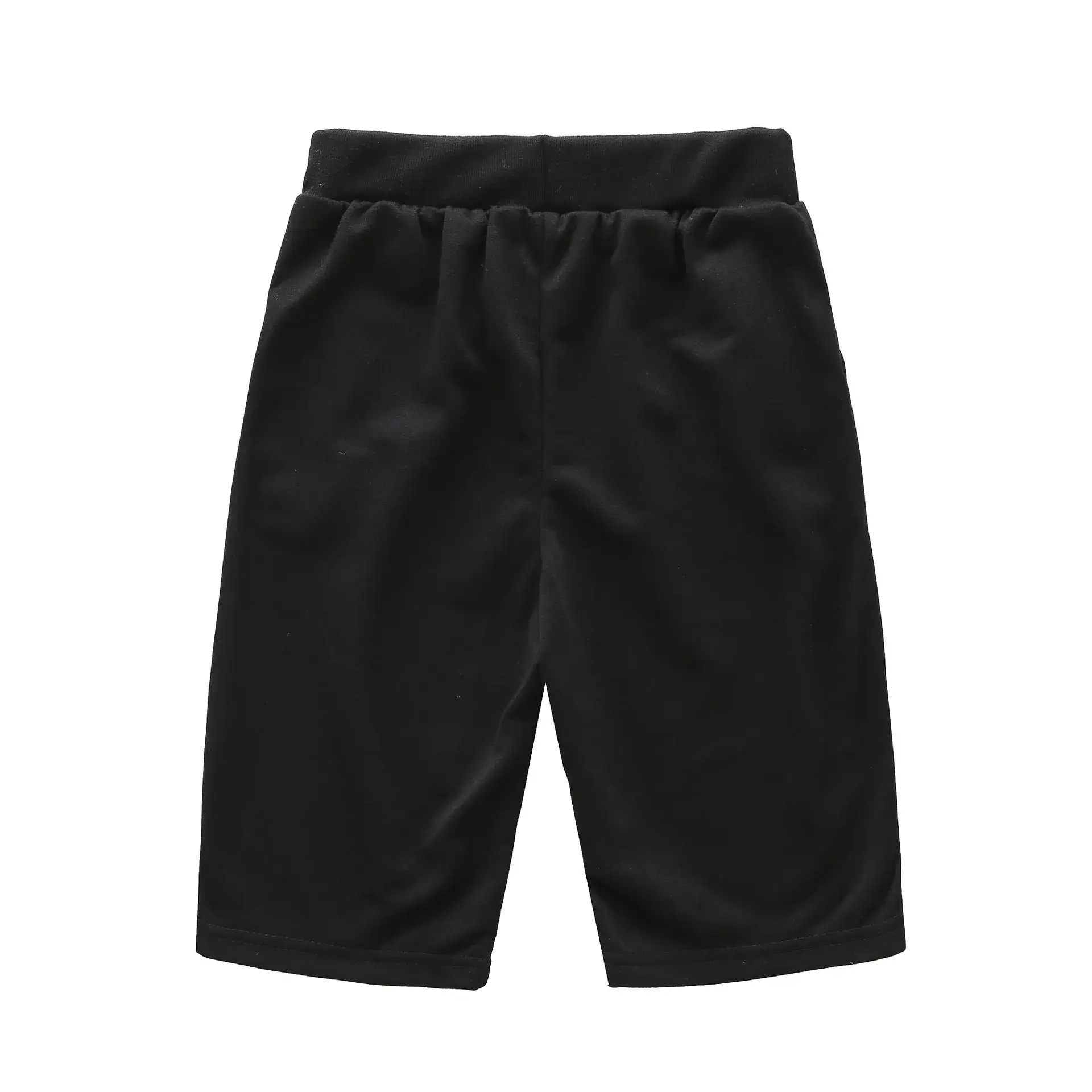 New Black Knitted Casual Shorts for Kids - Image 4