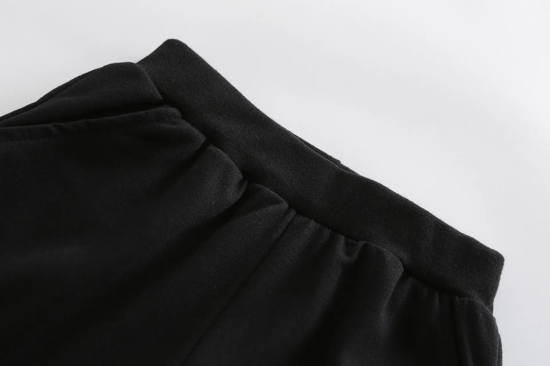 New Black Knitted Casual Shorts for Kids - Image 5