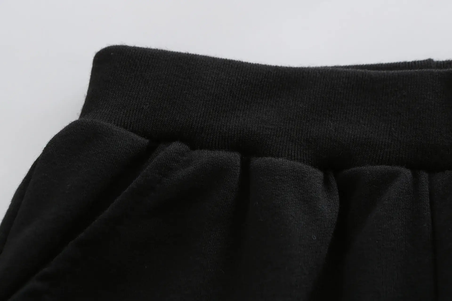 New Black Knitted Casual Shorts for Kids - Image 6