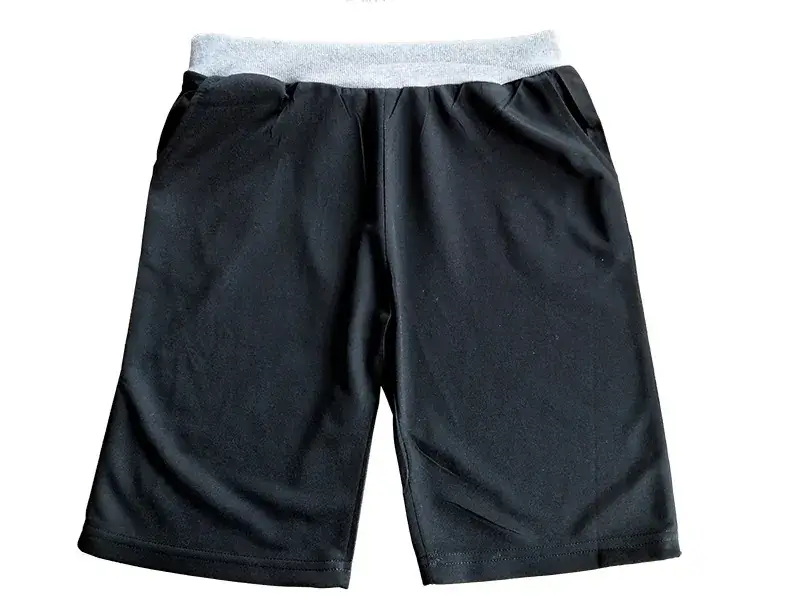 New Black Knitted Casual Shorts for Kids - Image 2