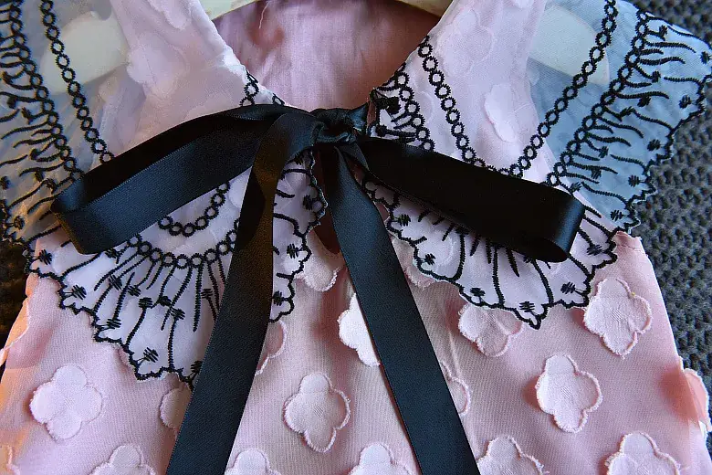 White Lace Princess Skirt Dress for Girls Summer — feature 15