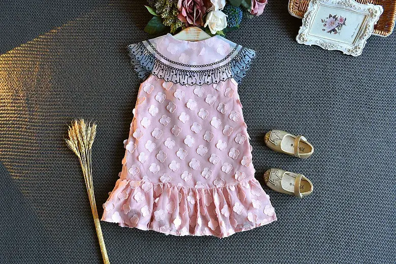 White Lace Princess Skirt Dress for Girls Summer — feature 18