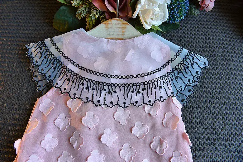White Lace Princess Skirt Dress for Girls Summer — feature 19