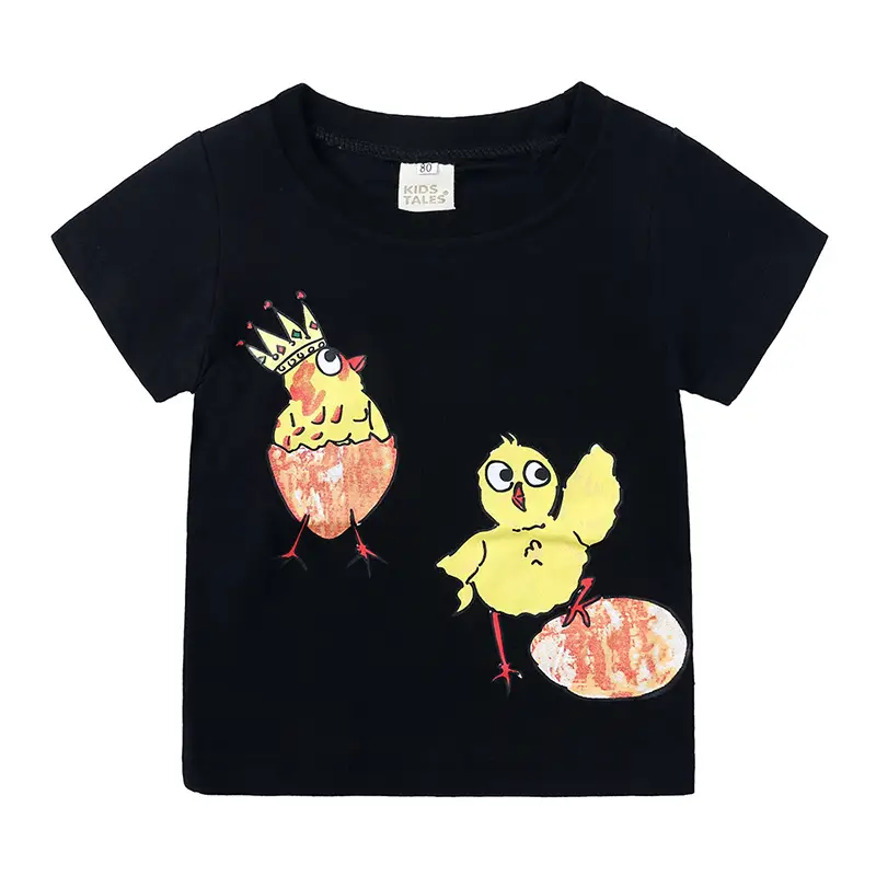 Kids Green Pear Fruit Graphic T-Shirt Grey Short Sleeve