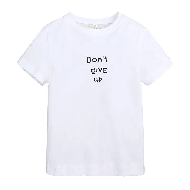 Kids Green Pear Fruit Graphic T-Shirt Grey Short Sleeve