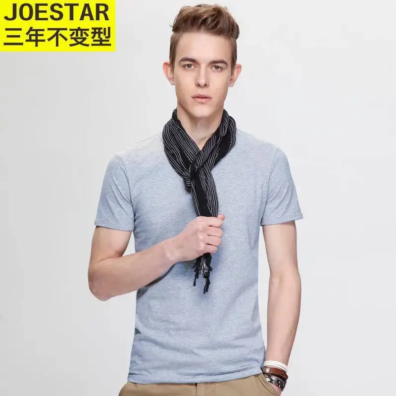 Men Black T-Shirt Slim Fit Cotton Summer Wear - Image 7