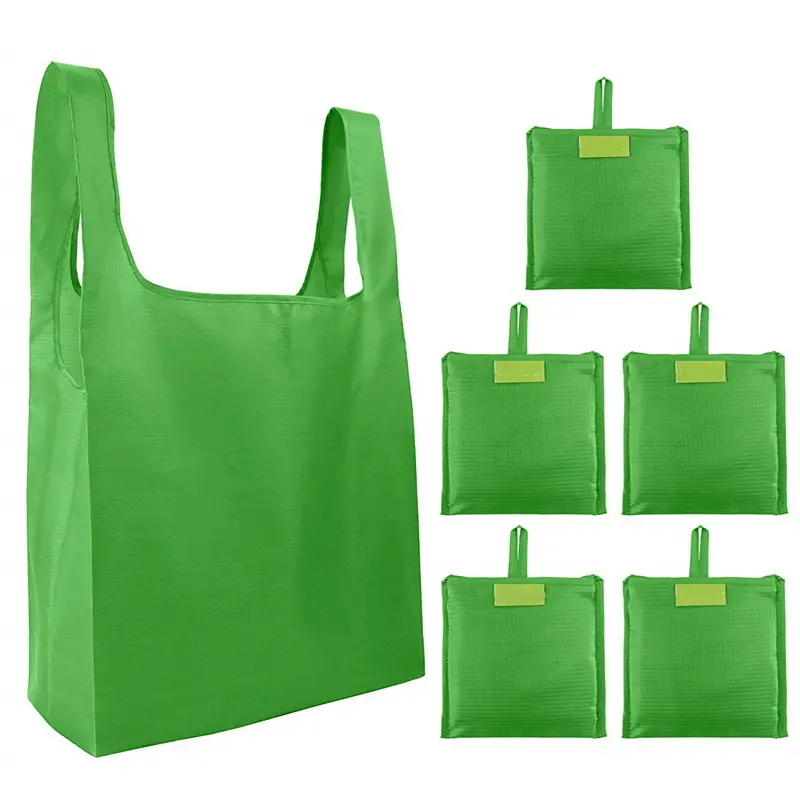 Folding Portable Shopping Bag Waterproof Storage Oxford Cloth Bag