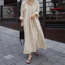 Women White Polka Dot Mid Sleeve Shirt Cotton Linen — feature 5