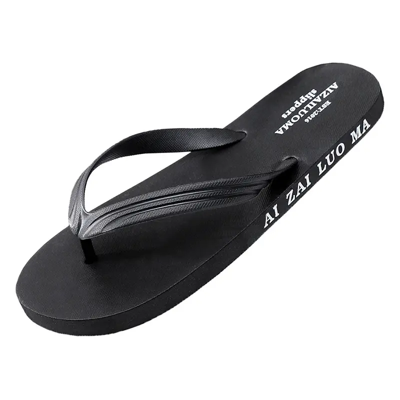 Men's Red Sandal Flip Flops Outdoor Beach Wear