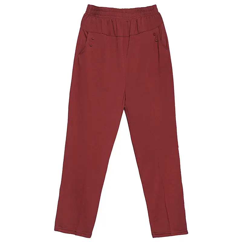 Black High-Waisted Cropped Pants for Women - Image 9