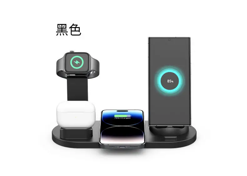 Six-In-One Wireless Charging Stand for Phone, Headset & AirPods — feature 16