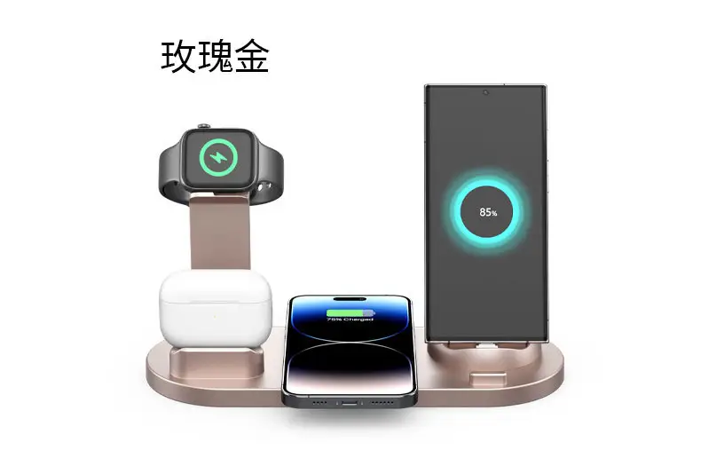 Six-In-One Wireless Charging Stand for Phone, Headset & AirPods — feature 19
