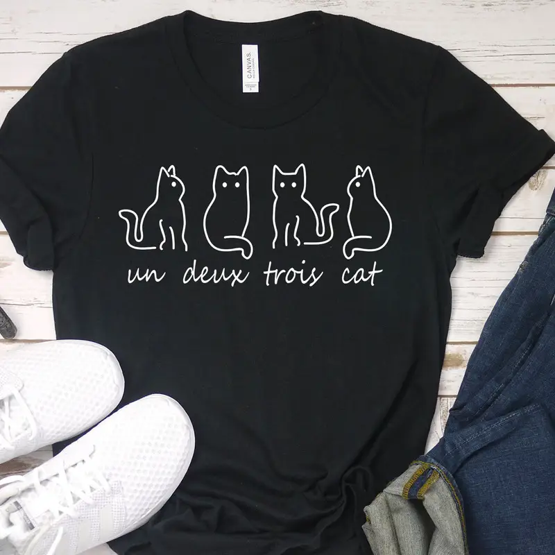 Un-Deux-Trois-Cat-Print-Women-