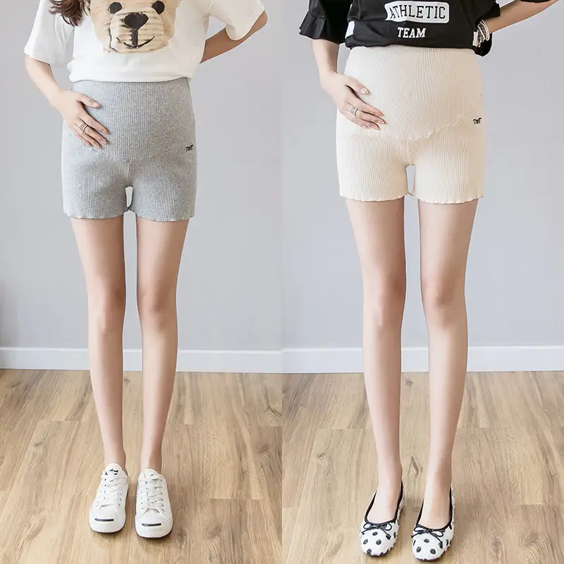 Factory Pregnant Women's Leggings Summer Three-point Pants Anti-light Summer Thin Outer Wear Large Size Shorts Fashion Summer Clothes - Image 6