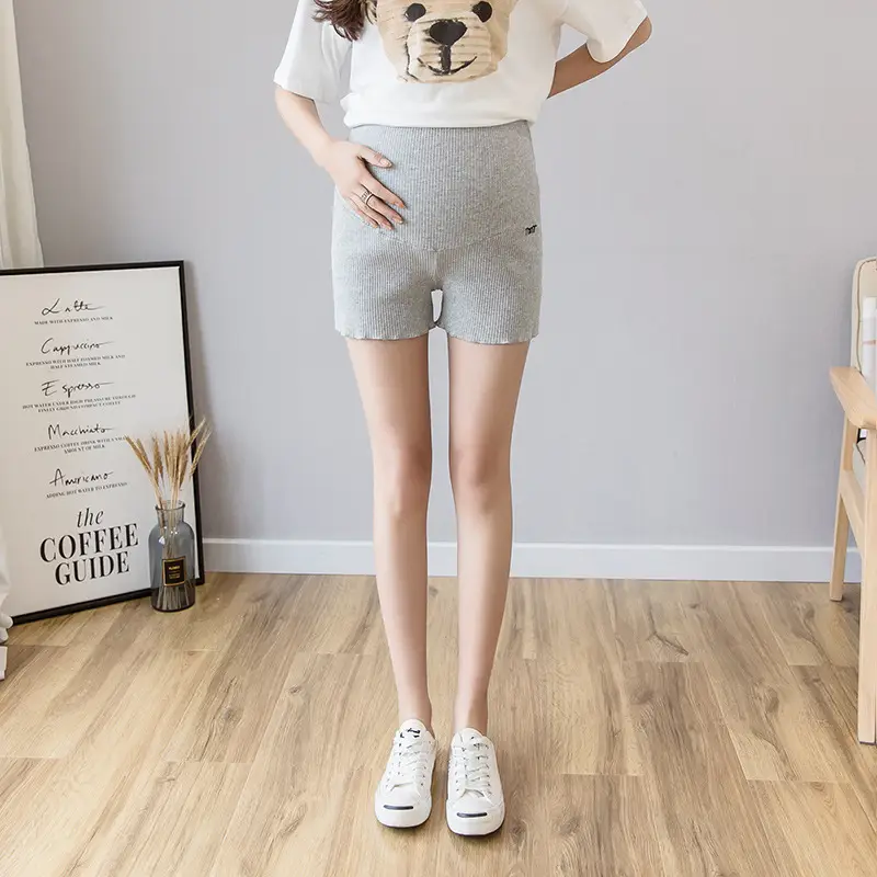 Factory Pregnant Women's Leggings Summer Three-point Pants Anti-light Summer Thin Outer Wear Large Size Shorts Fashion Summer Clothes - Image 3