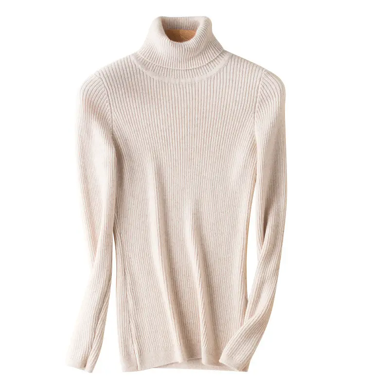 Spring Women's White High Neck Slim Fit Shirt - Image 21