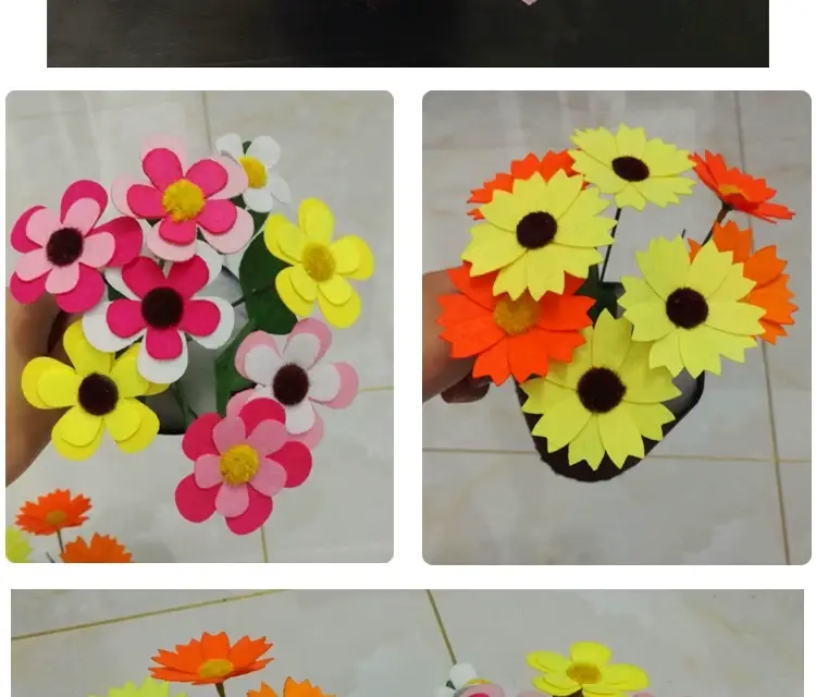 Children's Handmade Flower Pot Non-Woven Fabric — feature 15