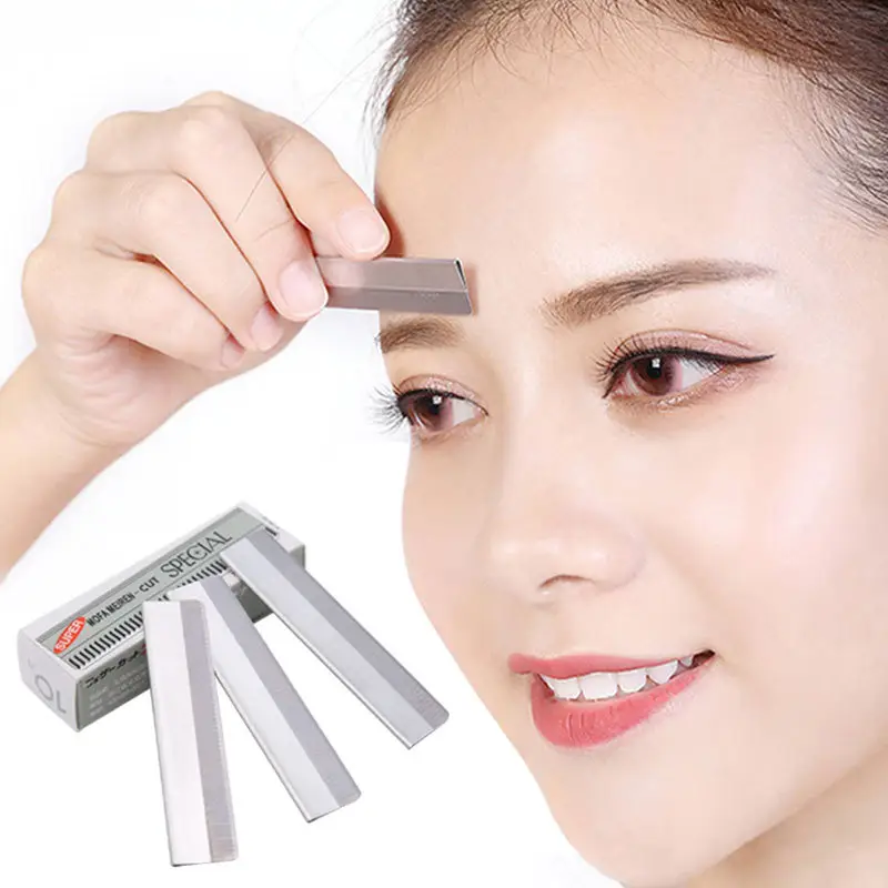 Stainless Steel Eyebrow Trimmer Blade Set - Image 4